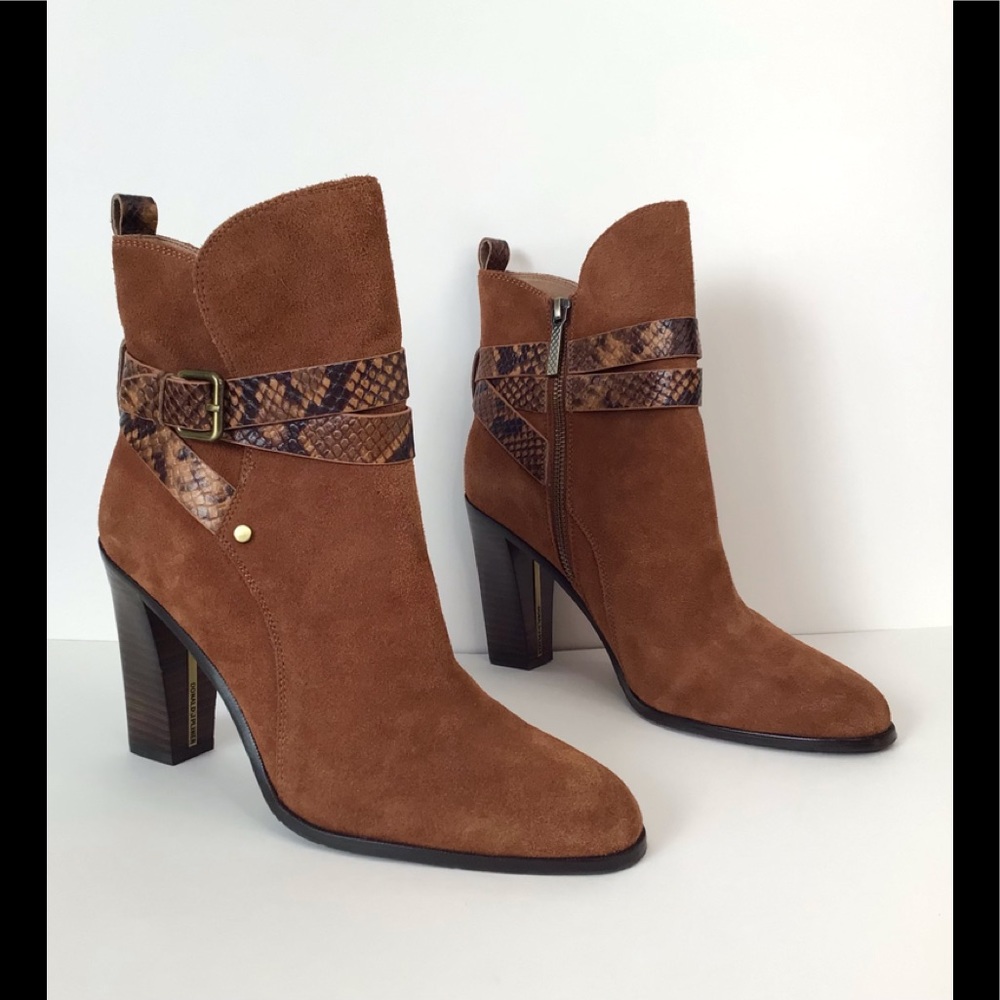 Donald J Pliner Suede Booties Size 10M